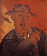 Kasimir Malevich Self-Portrait oil